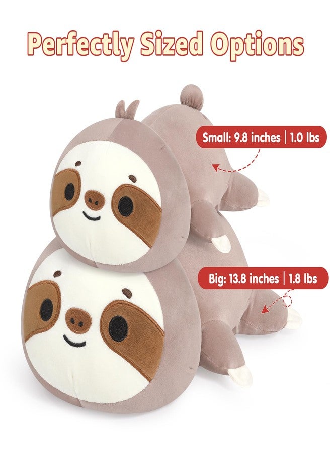 Onsoyours Original Weighted Sloth Plush, Cute Hugging Sloth Weighted Stuffed Animal, Soft Collectible Plushies Pillow Toy Gift for Kids & Adults (9.8", 1.0Lbs) - Image 3